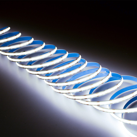 LED pásek COB, 12V 50W 1920LED NEON IP65 Studená bílá 8mm 5m LUMILED