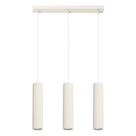Stropní závěsné svítidlo Tuba Spot 3x GU10 Beige Carbon Deep Space SL.1594 Sollux