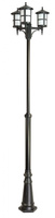 Venkovní zahradní lampa LANTERN E27 CORDOBA II OGMWN 3 TD 180-280cm černá Su-Ma