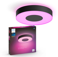 LED stropní svítidlo INFUSE M černé 33,5W CCT RGB PHILIPS HUE Bluetooth Zigbee