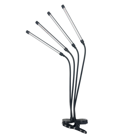 LED světlo pro podporu růstu rostlin 10W Clip Black Vitaro Kobi
