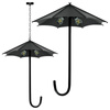 Stropní závěsné svítidlo Lustr 3xE27 UMBRELLA Black - GOLDLUX (Polux)