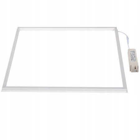 Rám osvětlení panelu LED Avar + zdroj 6000K 40W čtvercový bílý KANLUX