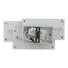 LED nástěnné svítidlo 12W 3000K IP20 šedá VT-712 V-TAC