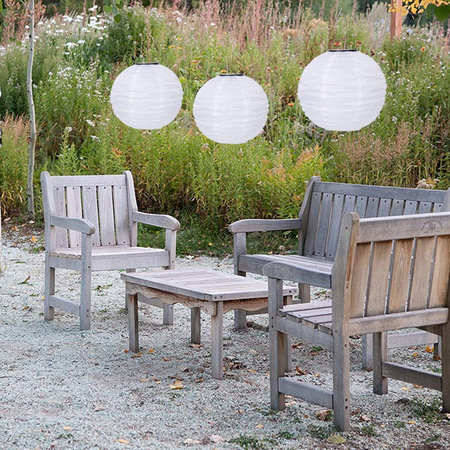 ORIGAMI LED LANTERN 20 cm závěsná solární zahradní lampa