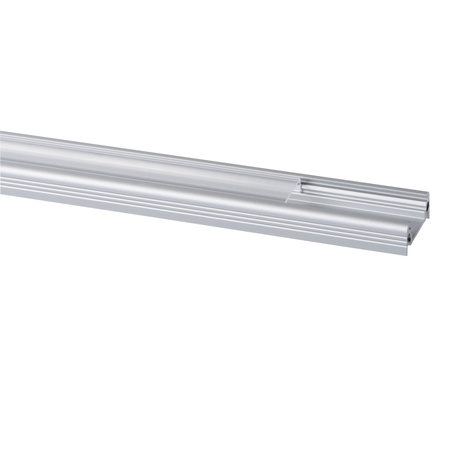 Hliníkový profil pro povrchovou montáž LED pásku Eloxovaný 2m PROFILO Kanlux 10ks.