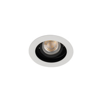 ARET GU10/GU5.3 Kruhové podhledové svítidlo Movable White/Black KANLUX