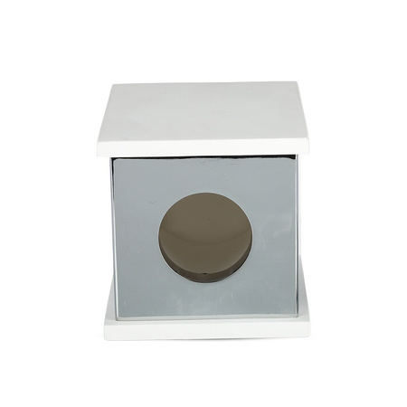 Spot GU10 Square White/Chrome VT-860 V-TAC - 5 let záruka