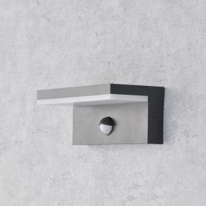 Venkovní nástěnné fasádní svítidlo LED 4000K Rectangle Black