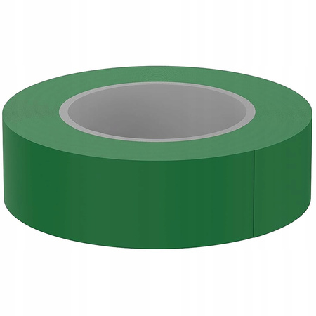 Silná PVC vodotěsná izolační páska 15 mm x 0,13 mm zelená 10 m