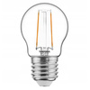 LED žárovka E27 G45 2,5W = 25W 250lm 2700K teplá bílá Filament TOSHIBA