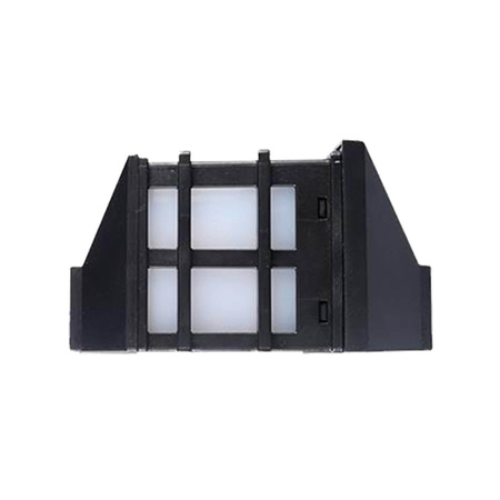 Nástěnné svítidlo Solární LED zahradní fasádní svítidlo IP44 s efektem plamene