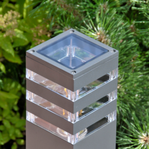 GOLDLUX (Polux) zahradní závěsné svítidlo LED E27 TEKSAS grafit 44cm