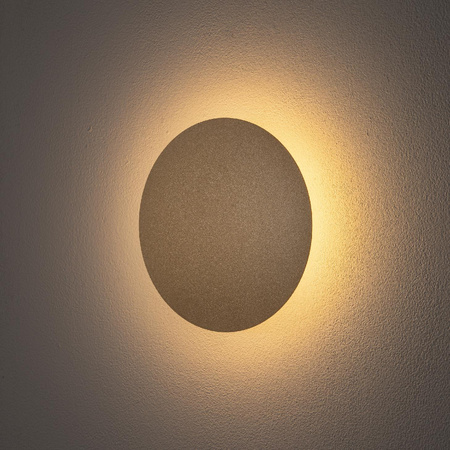 Nástěnné svítidlo LED 7W 60lm 3000K Warm Gold Modern RING LED S 10317 Nowodvorski