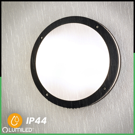 Zahradní nástěnná lampa 2x E27, kulaté LARIS LUMILED