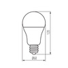 LED žárovka RAPID HI E27 13W 1520lm 3000K Warm KANLUX