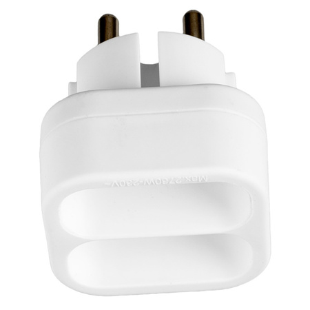 Síťový rozbočovač Double 2x Euro 2P Thief 2 zásuvky VAYOX