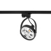 Kolejové bodové svítidlo LEON ES111 stropní svítidlo Pohyblivé černé
