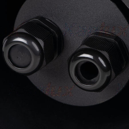 GU10 IP67 IK10 čtvercové podhledové svítidlo BERG KANLUX stříbrné barvy