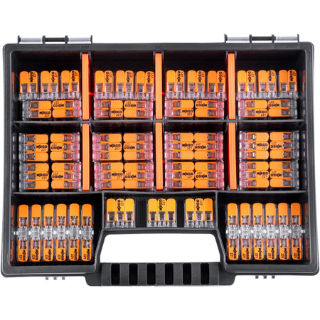 Rychlospojky WAGO Instalační konektory Sada 60 kusů - 20x 221-2411 20x 221-412 20x 20x 221-413