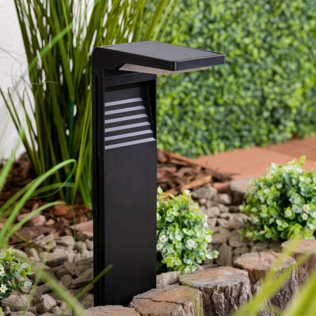 LED solární zahradní lampa poháněná stojanem 57 cm 4000K IP64 se soumrakovým senzorem