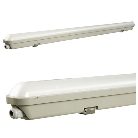 Prachotěsné hermetické LED svítidlo GOLDLUX (Polux) 30W 2800lm 4000K Neutrální bila