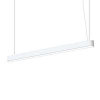 SOFT Závěsné svítidlo 7537 Nowodvorski White 2xLED Tube T8 Ceiling 120x6 Modern