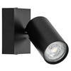 LED stropní nástěnná lampa Nástěnná povrchová montáž 3,4 W 230lm 3000K teplá stmívatelná černá LED bodová osmiúhelník Ledvance