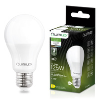 LED žárovka E27 A60 15W = 120W 1952lm 4000K Neutral 260° LUMILED