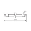 LED trubice G13 T8 LED 18W = 116W 1820lm 6500K Cold 120cm Kanlux