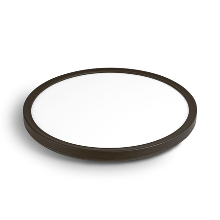 Plafond LED stropní svítidlo pro povrchovou montáž 18W 2000lm 4000K neutrální černá Videx