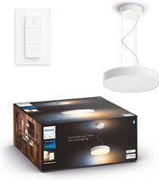 ENRAVE LED stropní závěsné světlo bílé 33,5W CCT PHILIPS HUE Bluetooth + stmívač
