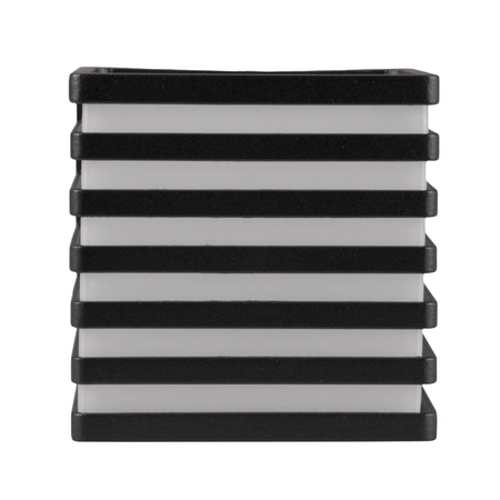 Venkovní nástěnné fasádní svítidlo LED 4000K Square Black