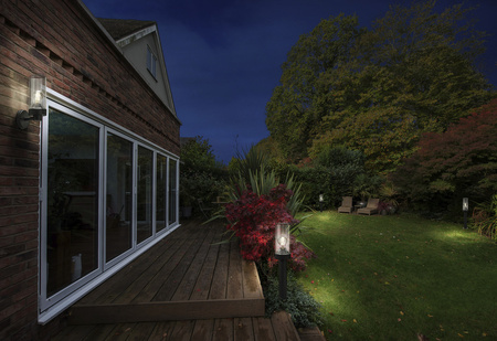 Venkovní nástěnné svítidlo Endura Ledvance LED E27 IP44 IK03 Grey