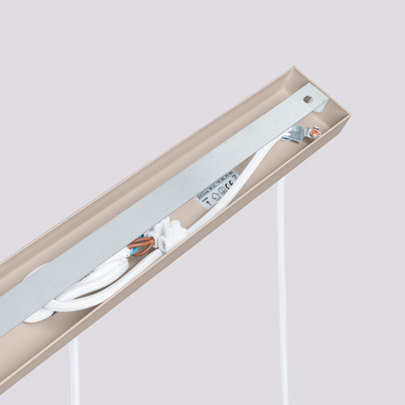 Stropní závěsné svítidlo 3x GU10 Hliník Taupe Carbon Deep Space SL.1774 Sollux