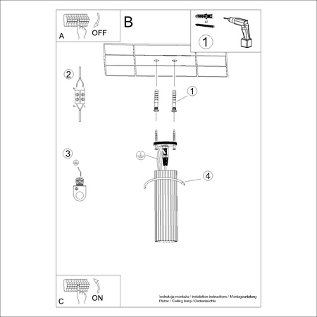 Povrchová montáž GU10 Hliník Taupe Carbon Deep Space SL.1771 Sollux