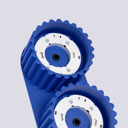 Svítidlo pro povrchovou montáž 2x GX53 Aluminium Blue Ultramarine Aura Deep Space SL.1813 Sollux