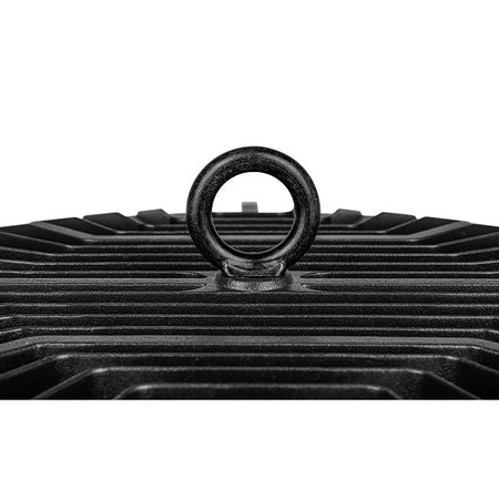 LED High Bay Industrial Pendant Lamp 100W 11000lm 4500K neutrální bílá 90° Black White IP65 Dsp Masterled