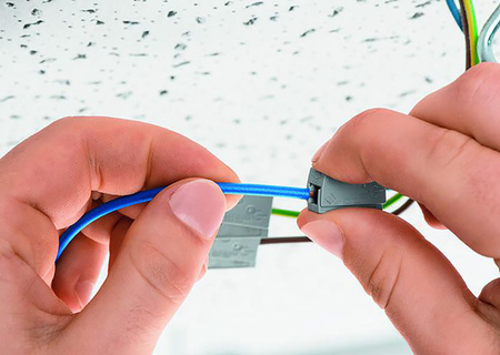 100x konektor osvětlení Rychlokonektor WAGO 224-101 pro KABEL 0.5-2.5 mm