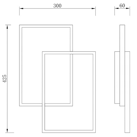 Stropní svítidlo LED 45W CCT GALAXIS POLARIS Black + dálkové ovládání Controller