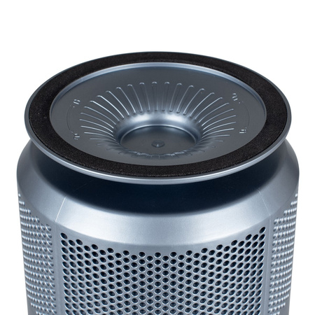 UV lampa s insekticidní pastí Elektrická stojící lucerna s ventilátorem 8xSMD 5W LED šedá VA0193 VAYOX