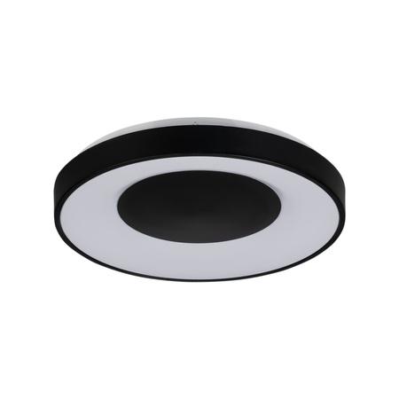 Plafond LED stropní panel Svítidlo pro povrchovou montáž 17,5W 460lm 4000K Neutral 120° Round Black Vand Kanlux
