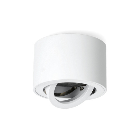 Halogenové bodové svítidlo pro povrchovou montáž GU10 Round White OH36 Kobi