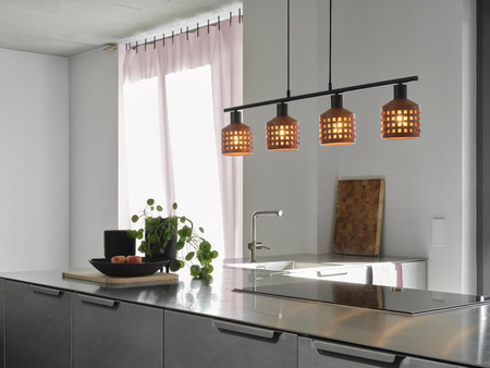 Dekorativní stropní svítidlo E27 Brown Clay Decor Ledvance