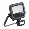 LED reflektor 17W 2200lm 3000K IP65 černý se senzorem pohybu LEDVANCE Floodlight