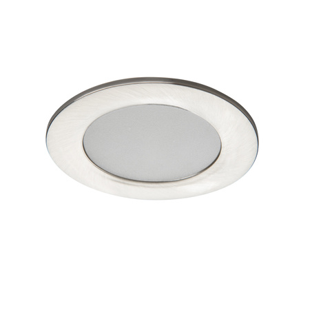 LED stropní svítidlo IVIAN 4,5W 4000K 460lm IP44 nikl KANLUX