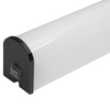 Nástěnné svítidlo LED do koupelny 15W 1720lm 4000K neutrální bílá černá IP44 ALEX Sanico Goldlux