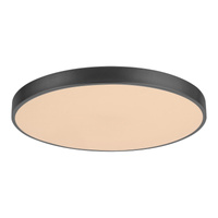 Plafond LED stropní světlo Povrchová montáž 36W 2600lm 3000K černá Moderní Tesia Rabalux
