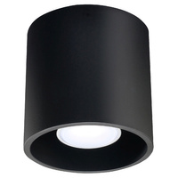 Svítidlo pro povrchovou montáž ORBIS 1 GU10 Spot Tuba Minimalist Black SOLLUX