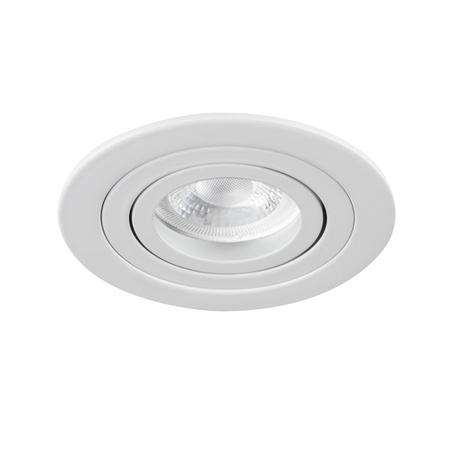 LED GU5.3 Round White Seidy Kanlux Bodové LED svítidlo pro zápustnou montáž
